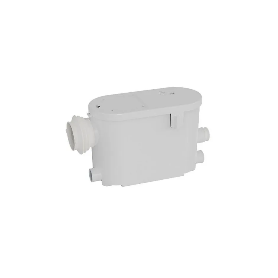 Bsf Broyeur pour WC suspendu silencieux 550 watts, Broyeur sanitaire à encastrer -550-N2-SUSP pour salle de bain, Trappe de mainten
