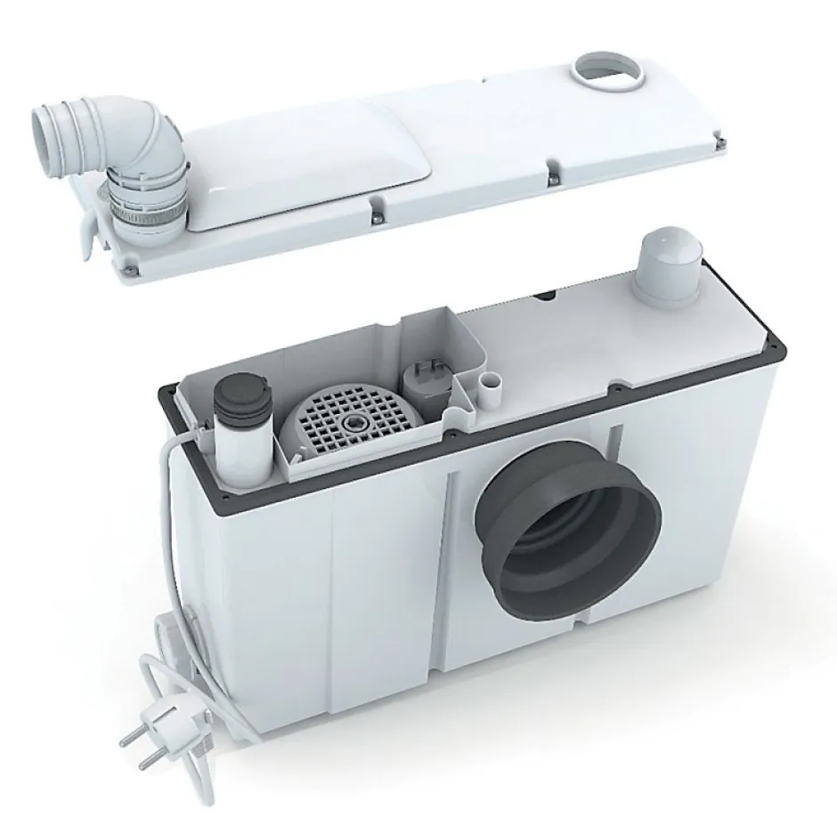 Watermatic Broyeur WC adaptable Waterwall avec bâti support GROHE
