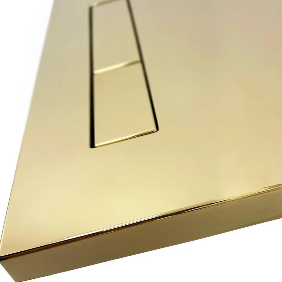 Rea Bâti support WC avec plaque de commande type H Gold