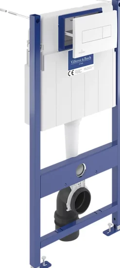 Villeroy & Boch Bâti-support sol et mur pour WC suspendu, Villeroy et Boch