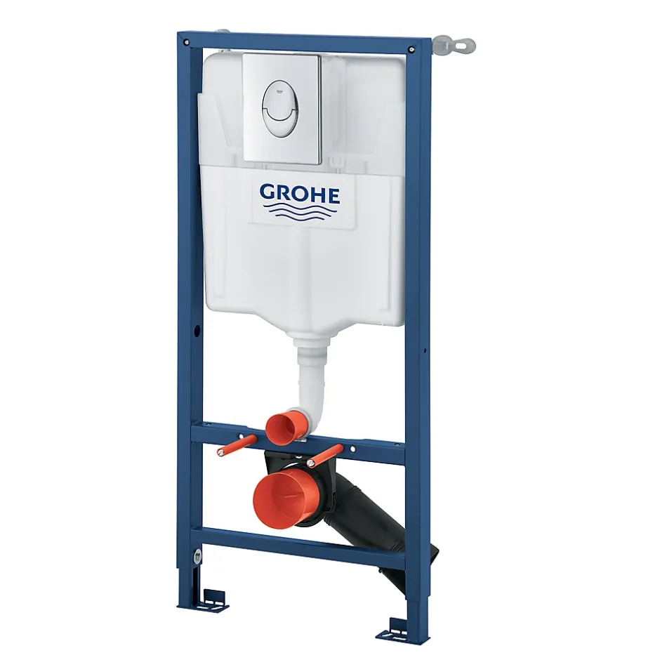 Grohe Bâti-support sol et mur pour WC suspendu, Solido* Wc Suspendu