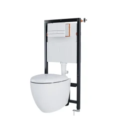 GoodHome Bâti-support universel pour WC suspendu Olan* Wc Suspendu