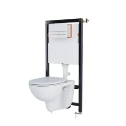 GoodHome Bâti-support universel pour WC suspendu Olan* Wc Suspendu