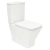 Swiss Aqua Technologies B-Way Kit complet WC à poser vario avec chasse d'eau Vortex + réservoir de chasse + abattant SoftClose, blanc