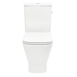 Swiss Aqua Technologies B-Way Kit complet WC à poser vario avec chasse d'eau Vortex + réservoir de chasse + abattant SoftClose, blanc
