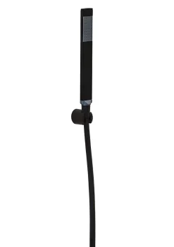 Swiss Aqua Technologies by Paffoni B-Way Set mitigeur de douche mécanique + Douchette 1 jet, Flexible 1,5m Noir mat (ATBSBW268-SET2* Colonne De Douche Mécanique