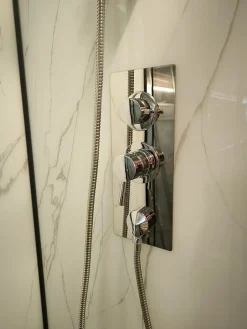 Sanitaire Cabine de douche carrée 90x90 QUADRA Marble* Cabine De Douche