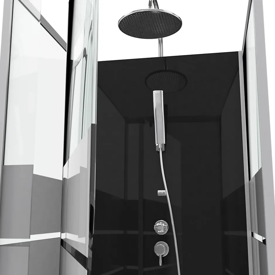 Aurlane Cabine de douche carrée 70x70x225cm - SCRATCHY 70