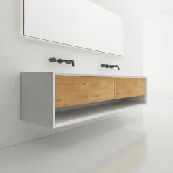 Bernstein Cabine de douche en coin, verre trempé 8mm, portes coulissantes, profilé chrome - DX906 FLEX - 120x80x195cm (LxPxH)