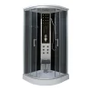 Azura Home Design Cabine de douche LEDA 90x90x215 cm NOIR* Cabine De Douche