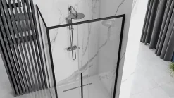 Rea Cabine de douche Solar Black 90x120