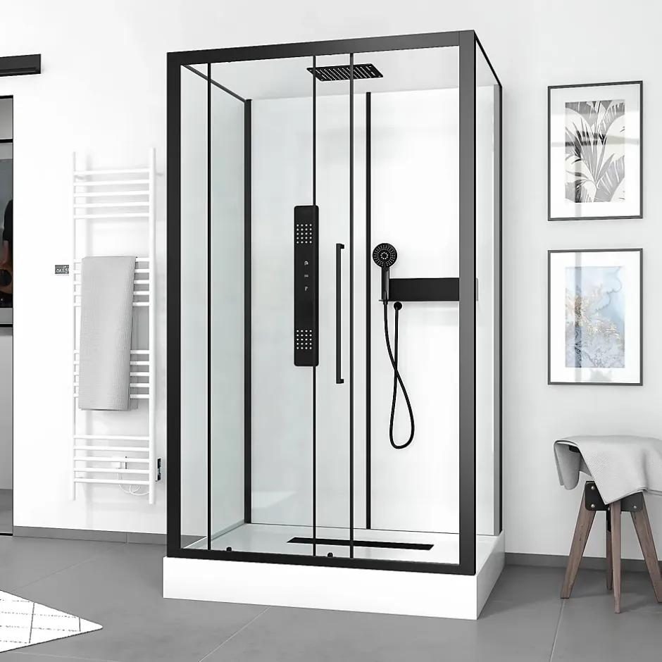 Aurlane Cabine de douche RECTANGLE - 90x115x217 cm - FACTORY 2 RECTANGLE* Cabine De Douche