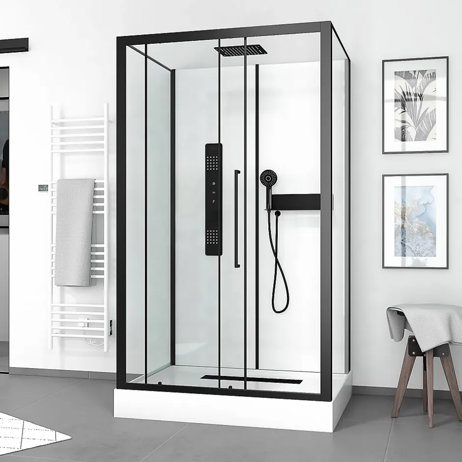 Aurlane Cabine de douche RECTANGLE - 90x115x217 cm - FACTORY 2 RECTANGLE* Cabine De Douche
