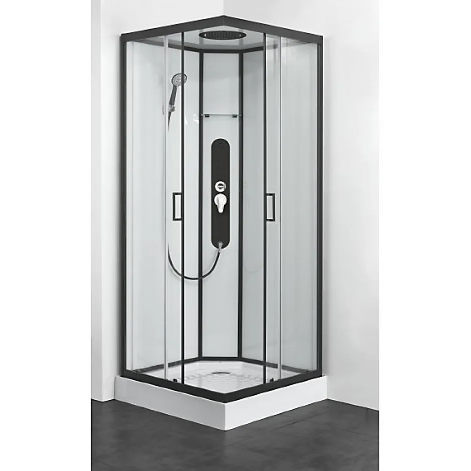 Azura Home Design Cabine de douche VANDERA II 90x90x225 cm montage rapide