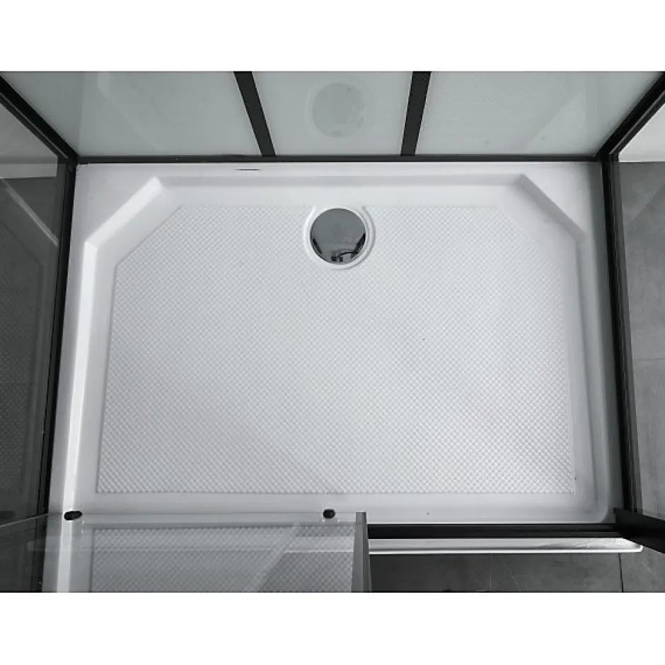 Azura Home Design Cabine de douche VANDERA III 120x80x225 cm montage rapide