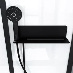 Aurlane Cabine de douche 115x90x210 cm avec receveur + bonde 90mm + Grille linéaire - FACTORY 2* Cabine De Douche