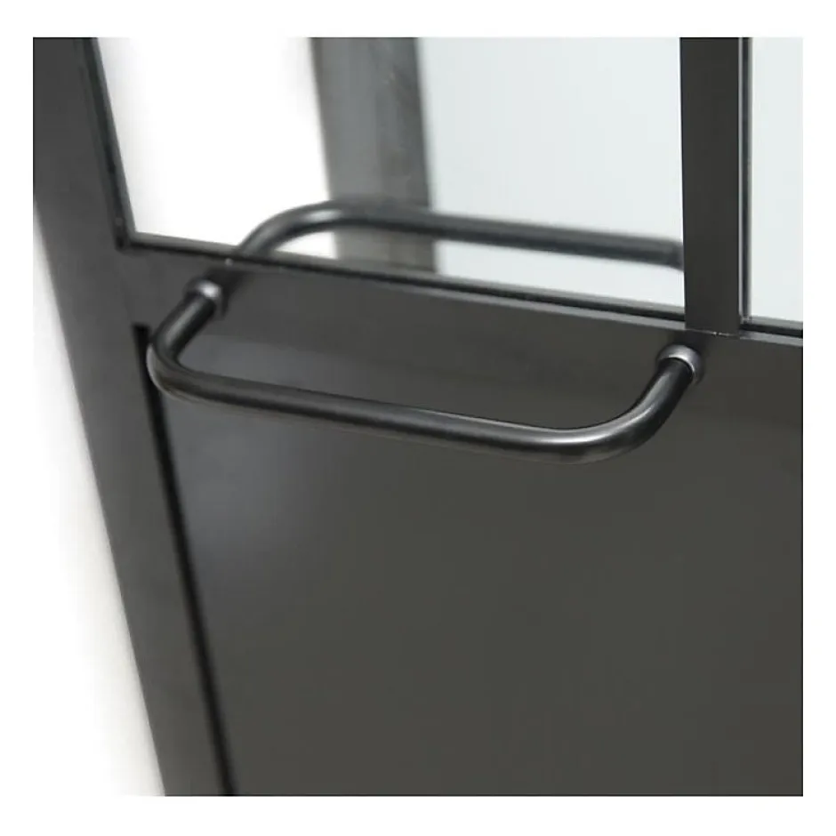 Gelco CABINE DE DOUCHE 90X120X220 STYLE INDUSTRIEL NOIR