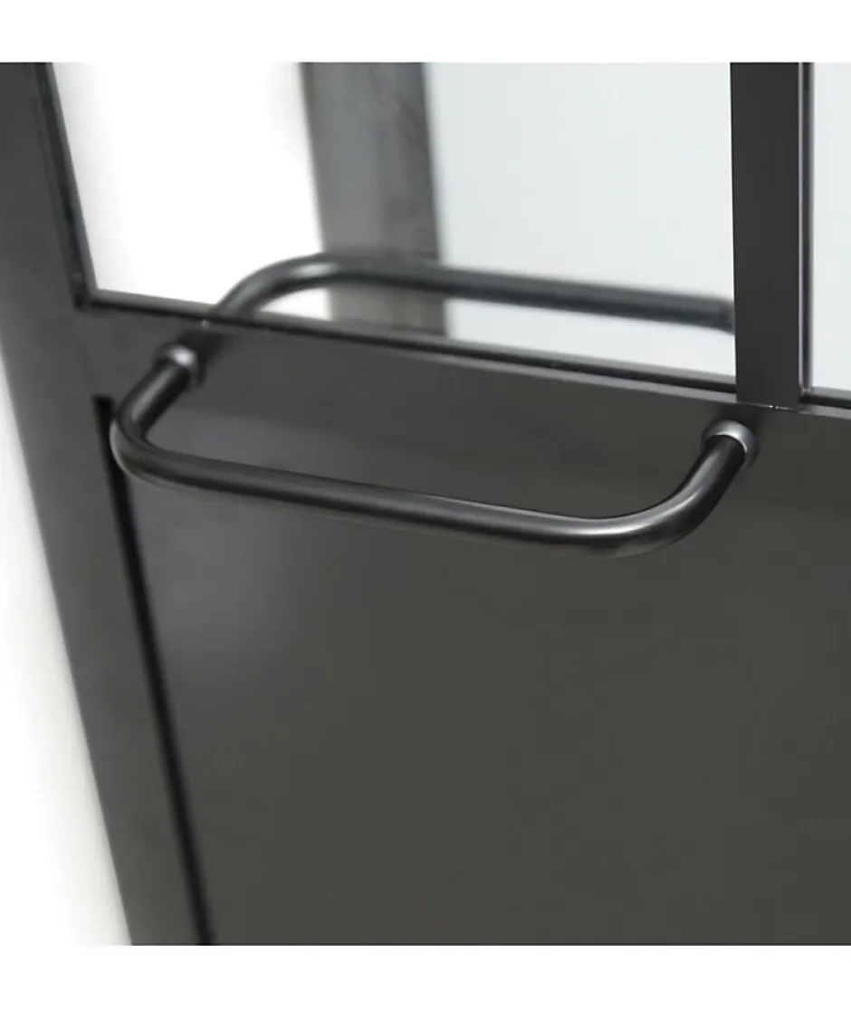 Gelco CABINE DE DOUCHE 90X120X220 STYLE INDUSTRIEL NOIR