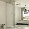 Idralite Cabine douche 3 côtés 80x80x80 CM H198 Transparent mod. Evolution Trio