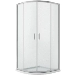 Idralite Cabine Douche Demi-Circulaire 80x80 H198 Opaque 6mm mod. Ready