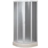 Forte Cabine douche demi-circulaire 90x90 CM en acrylique mod. Marte avec ouverture culissante* Cabine De Douche