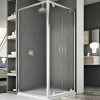 Idralite Cabine Douche 70x80 AP. 80 CM H185 granité modèle Sintesi Duo 2 Portillons* Cabine De Douche