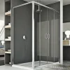 Idralite Cabine Douche 80x140 CM H185 transparent modèle Replay Duo 2 Portillons* Cabine De Douche