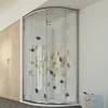 Idralite Cabine Douche 90x90 H198 cm Demi-circulaire Transparent mod. Evolution