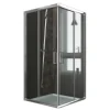 Idralite Cabine Douche 70x70 H185 Transparent 6mm mod. Alabama* Cabine De Douche