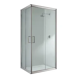 Idralite Cabine Douche 80x120 H198 Transparent 6mm mod. Alabama