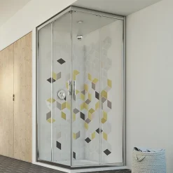 Idralite Cabine Douche 80x80 H198 Transparent mod. Evolution* Cabine De Douche
