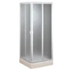 Forte Cabine douche 90x90CM en acrylique mod. Venere avec ouverture centrale