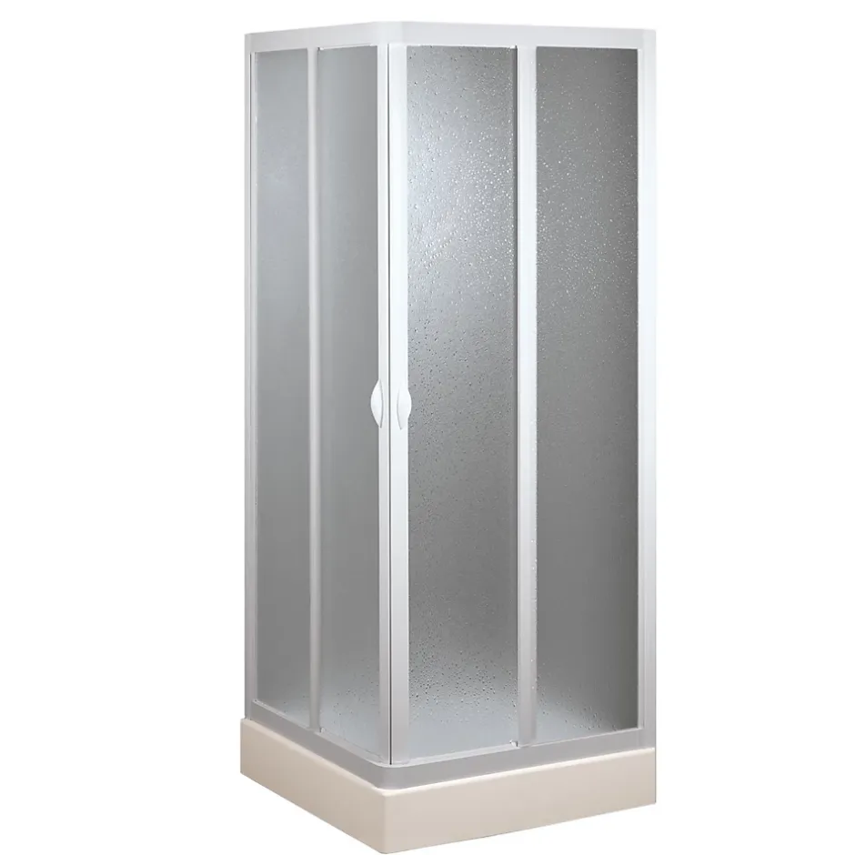 Forte Cabine douche 90x90CM en acrylique mod. Venere avec ouverture centrale