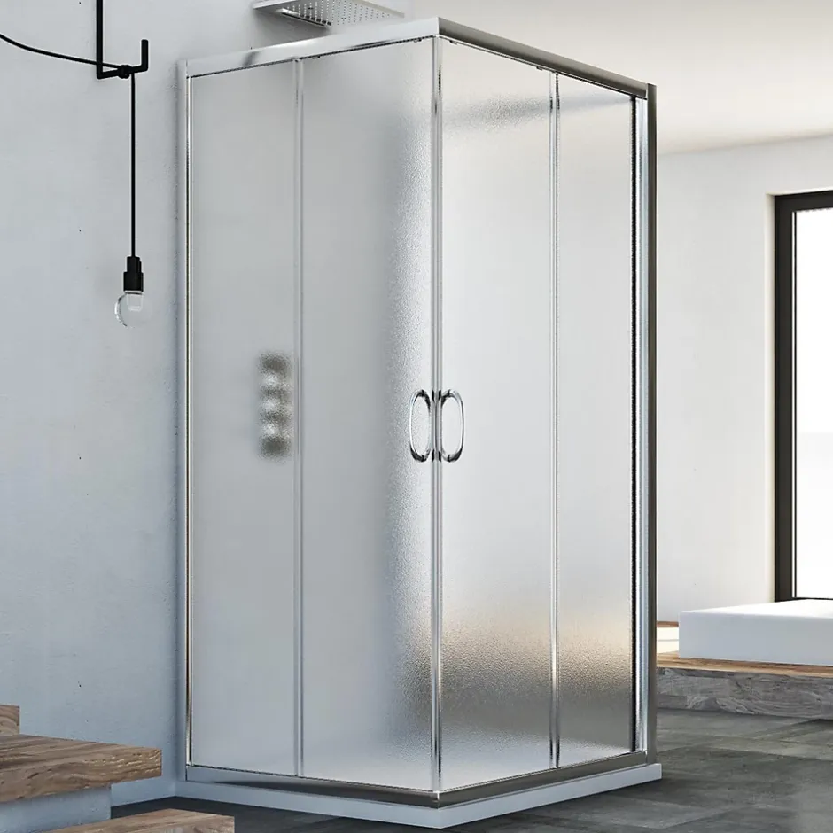 Idralite Cabine douche 70x90x70 CM H185 granité C modèle Junior Trio* Cabine De Douche