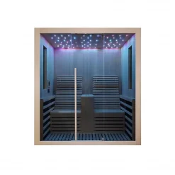 Azura Home Design Cabine infrarouge CARBONE 2 personnes* Cabine De Douche