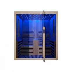 Azura Home Design Cabine infrarouge CARBONE 2 personnes* Cabine De Douche