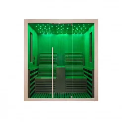 Azura Home Design Cabine infrarouge CARBONE 2 personnes* Cabine De Douche