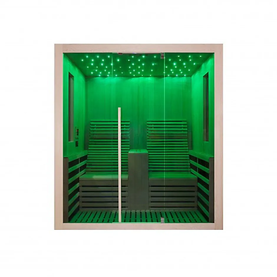 Azura Home Design Cabine infrarouge CARBONE 2 personnes* Cabine De Douche