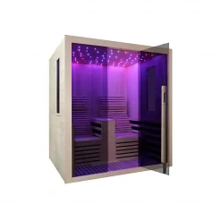 Azura Home Design Cabine infrarouge CARBONE 2 personnes* Cabine De Douche
