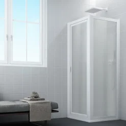 Forte Cabine paroi de douche pivotante 70x70 ouv. 70 CM H 190 en Acrylique mod. Sigma Duo