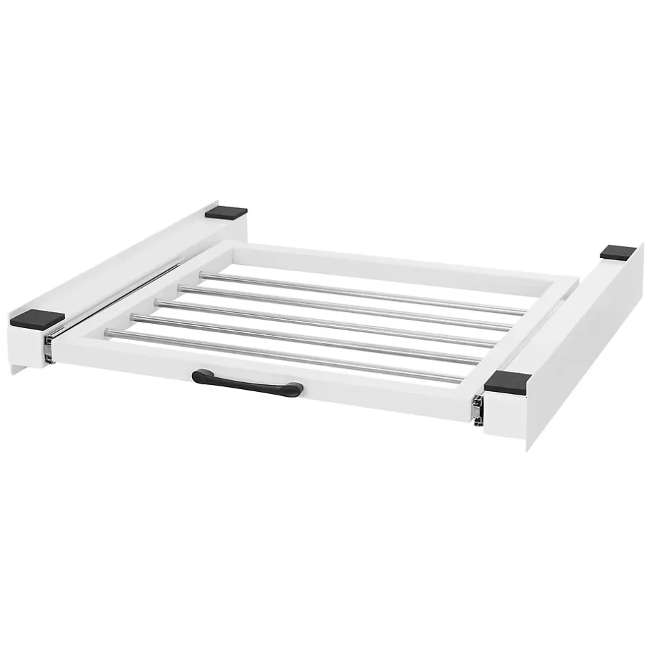 Ml-Design Cadre intermédiaire universel pour lave-linge avec porte-serviettes coulissante