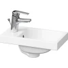 Cersanit Como Lavabo pour meuble 40x22 cm avec trou pour robinetterie au milieu (K32-001-BOX)