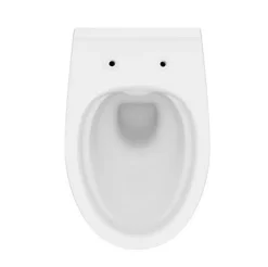 Cersanit Moduo cuvette suspendue sans bride avec abattant SoftClose, Blanc (K701-147-ECO)* Wc Suspendu
