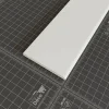 Tecnoprofils Champlat PVC Cellulaire 70 mm - Longueur 2.50 m - Lot de 5 - Blanc* Panneau Mural De Salle De Bains