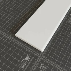 Tecnoprofils Champlat PVC Cellulaire 70 mm - Longueur 2.50 m - Lot de 5 - Blanc* Panneau Mural De Salle De Bains