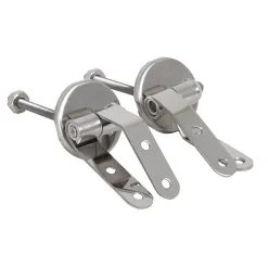 MSV Charnieres en Inox pour Abattant Wc