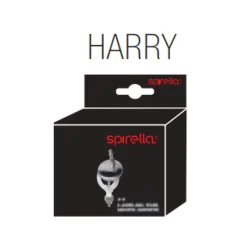 Spirella Charnières Inox pour abattant wc Modèle HARRY
