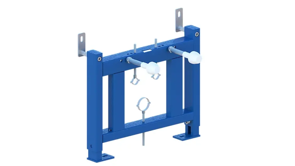 Laneri Châssis de bâti-support universal pour bidet suspendu complet de pieds supports réglables en acier inoxydable