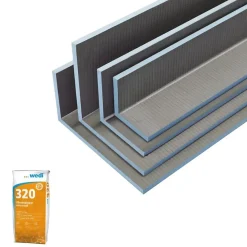 Wedi Coffre d'habillage Mensolo L 260 x 20 x 20 + colle 320