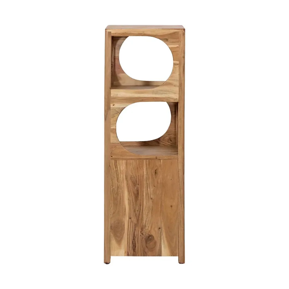 Made In Meubles Colonne 1 étagère en bois d'acacia Emyr